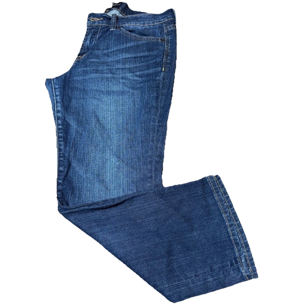 Lucky Brand Sweet N Crop Jeans Womens 8 Blue Low Rise 32x25.5